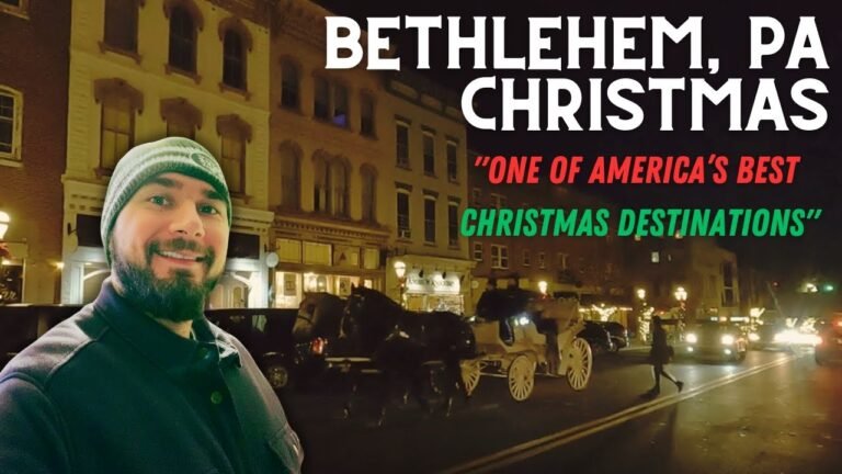 Christmas in Bethlehem, Pennsylvania – A Tour Through One of America’s Best Christmas Destinations