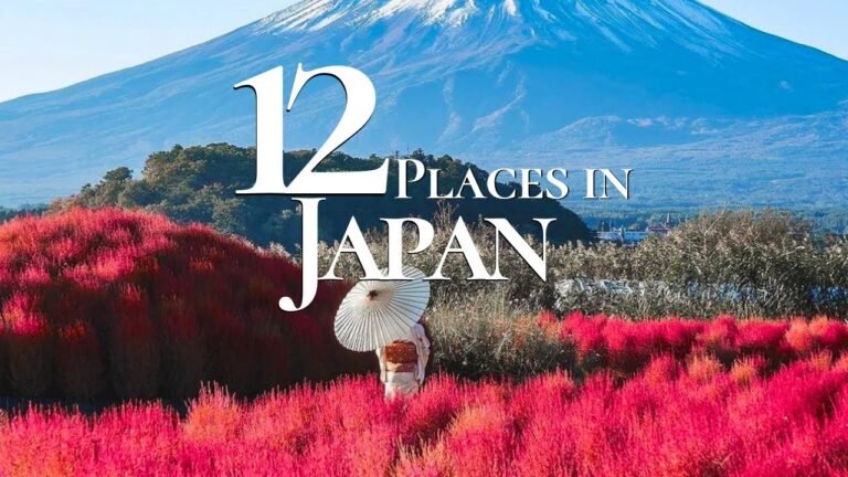12 Beautiful Places to Visit in JAPAN 🇯🇵  | Japan Travel Film